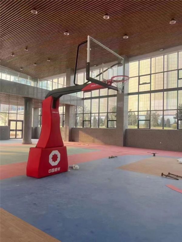 俱樂(lè)部款地埋籃球架